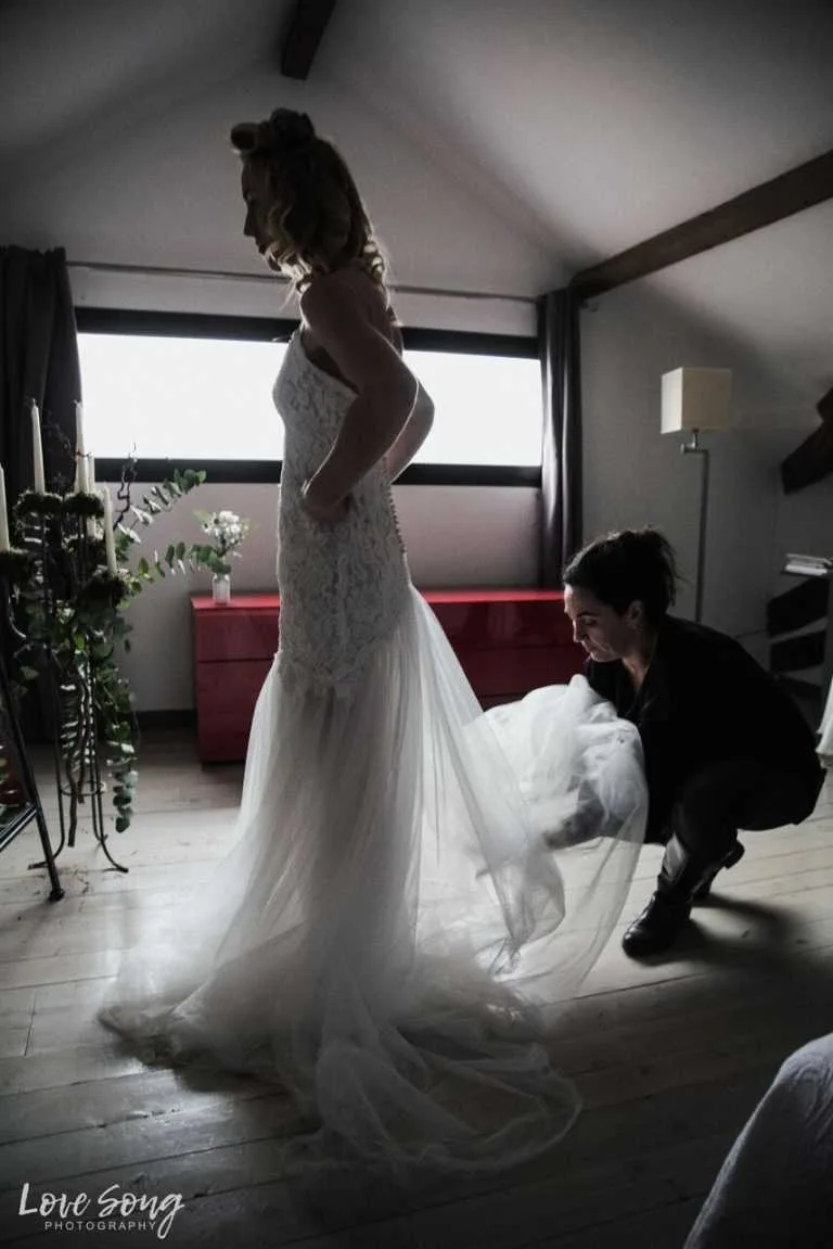 トゥールーズ近郊のワイナリー、シャトー・サン・ルイでの結婚式