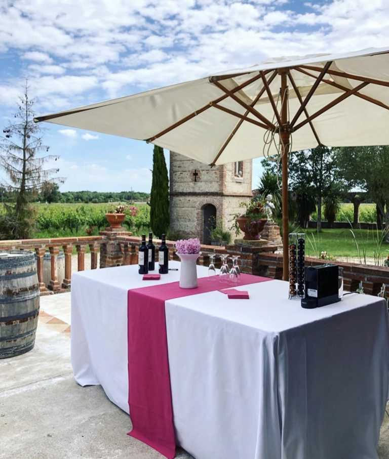 Wedding celebrated at Château Saint Louis, a wine estate near Toulouse