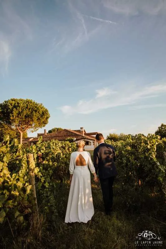 トゥールーズ近郊のワイナリー、シャトー・サン・ルイでの結婚式