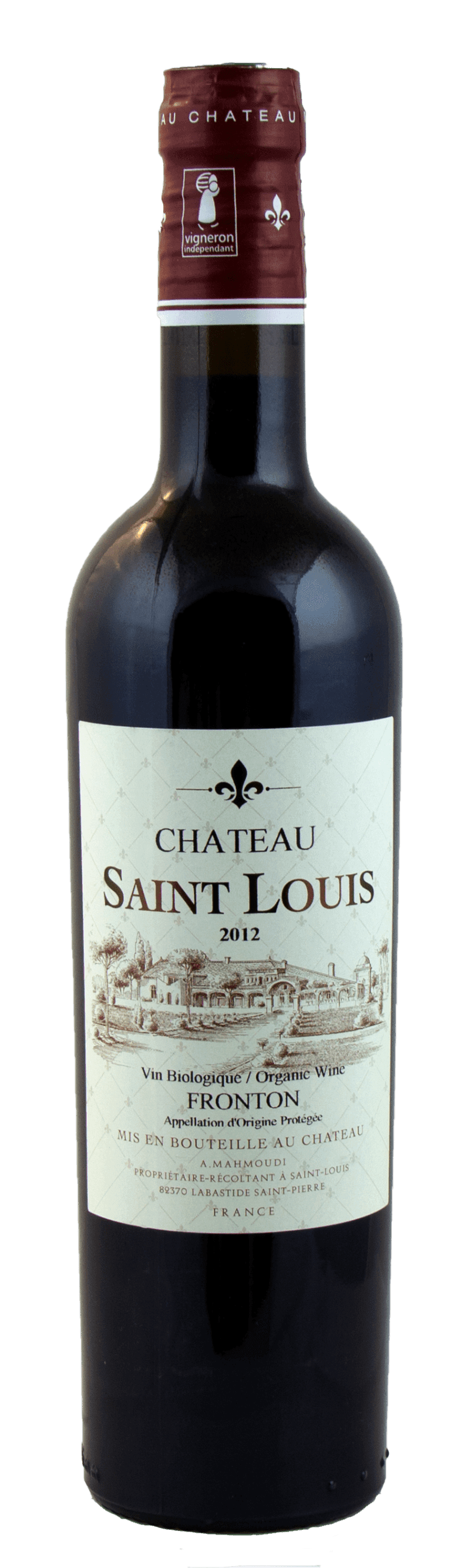 Weingut Château Saint Louis Fronton Tradition2012-50cl-Devant