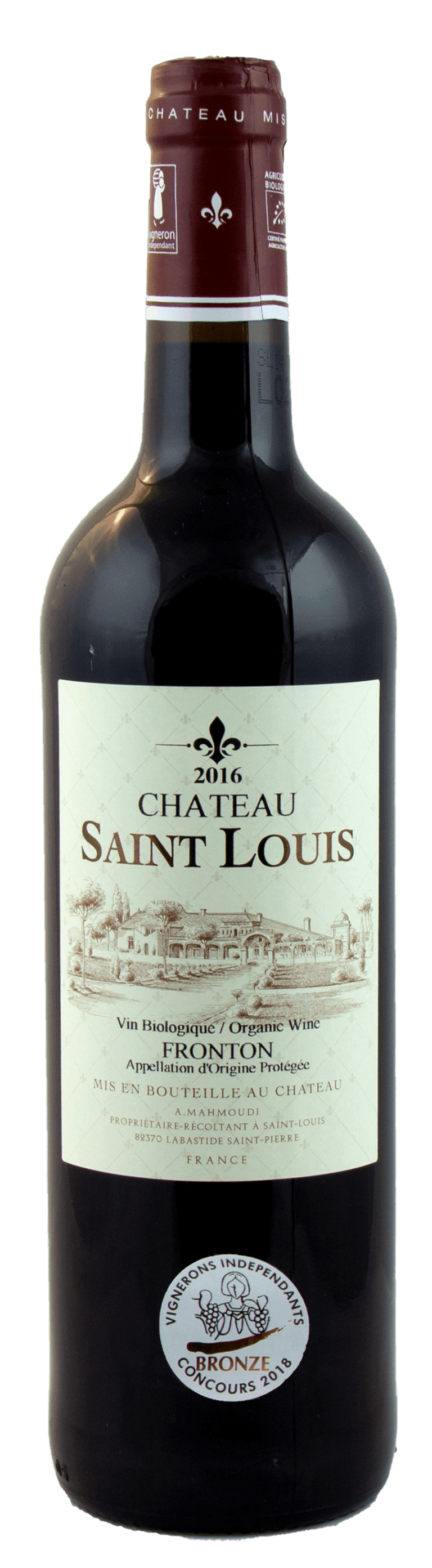 Weingut Château Saint Louis Fronton Tradition2016_Devant