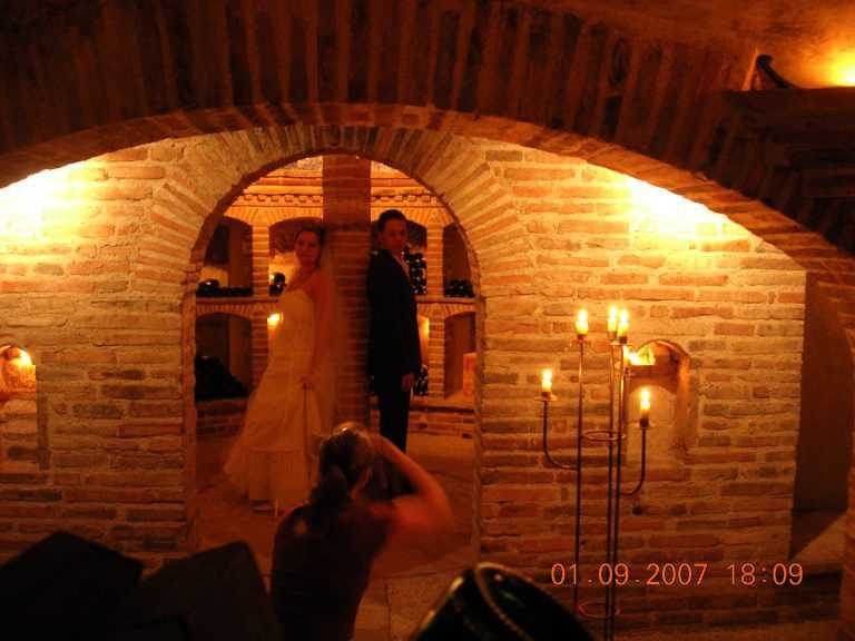 Wedding celebrated at Château Saint Louis, a wine estate near Toulouse