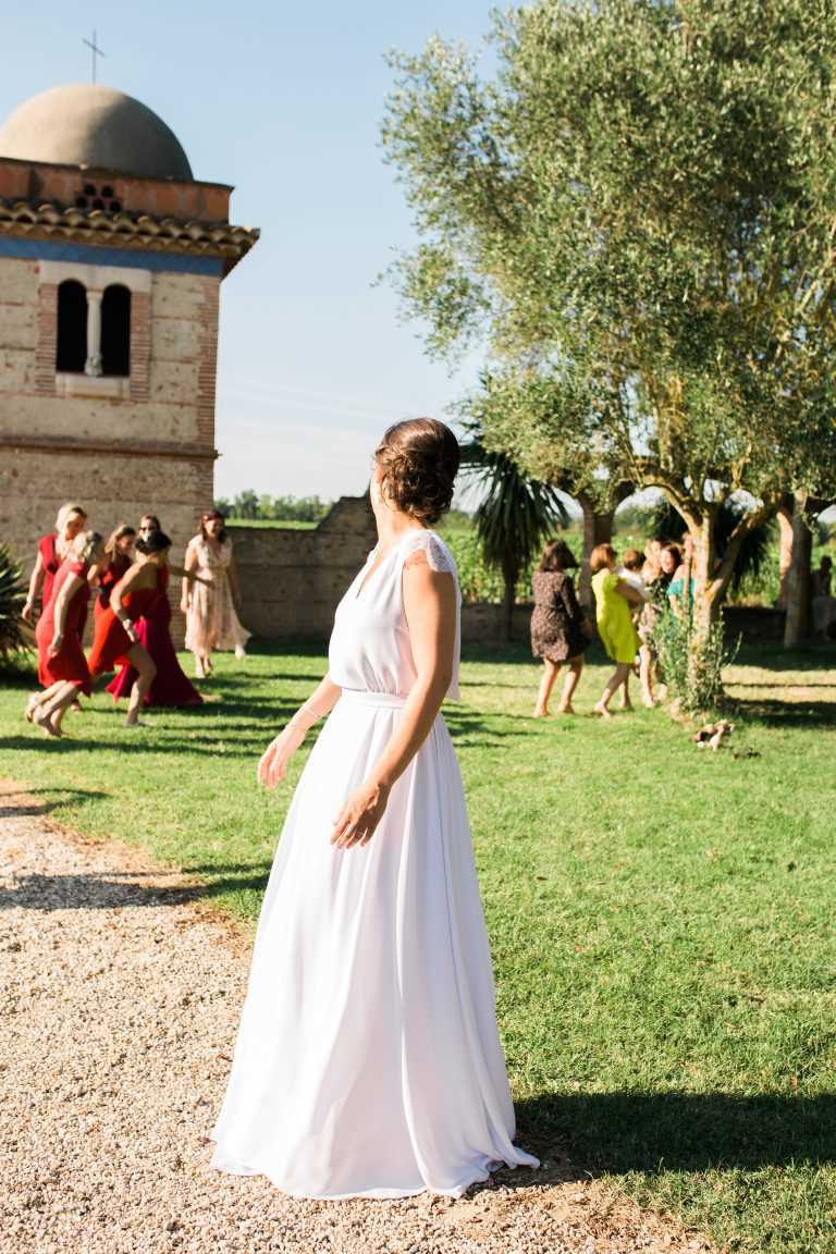 Wedding celebrated at Château Saint Louis, a wine estate near Toulouse