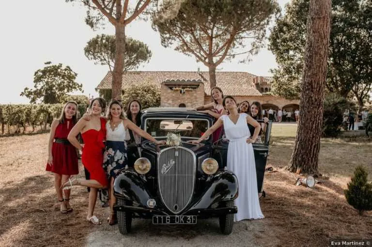 トゥールーズ近郊のワイナリー、シャトー・サン・ルイでの結婚式