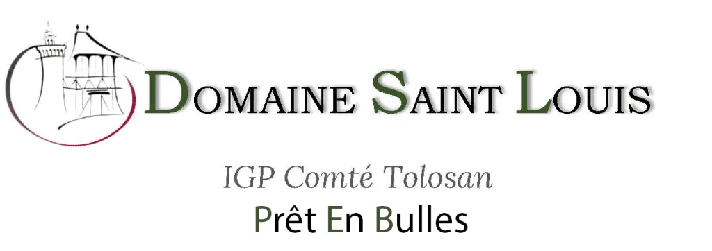 Bouteille de Prêt en Bulles, vin pétillant bio du Château Saint Louis