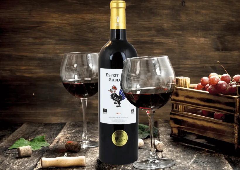 Bouteilles de vin bio du Château Saint Louis, AOC Fronton