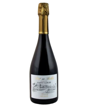 Image de la bouteille Prêt en Bulles 2020 : "Bouteille de Prêt en Bulles Millésime 2020, un vin pétillant d'exception, présentant des arômes de fruits blancs et d'agrumes, idéal pour célébrer les moments spéciaux."