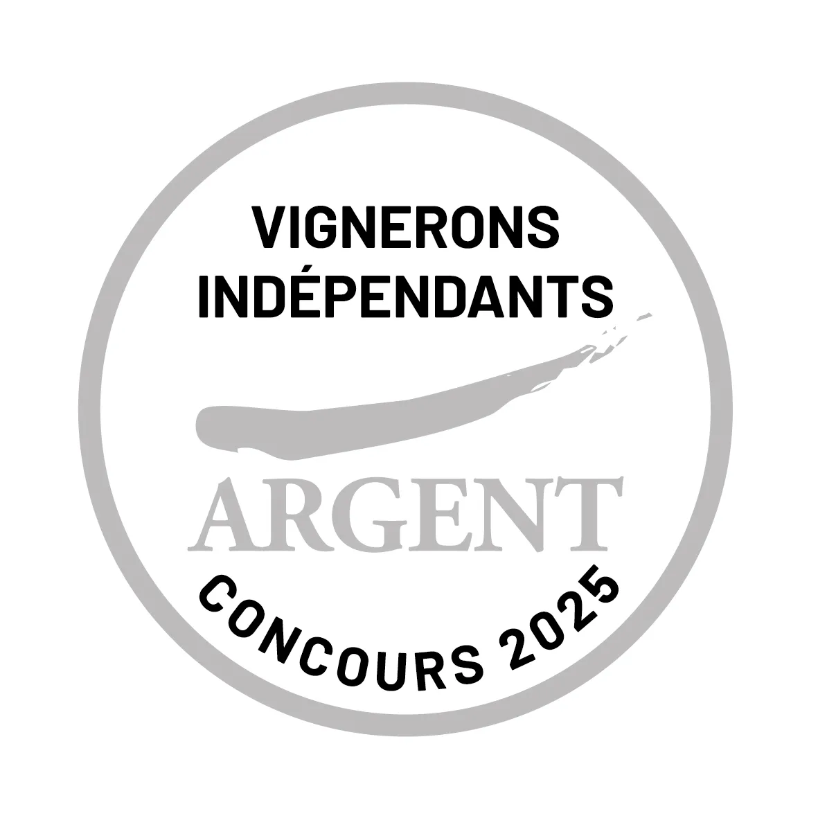 Médaille d'Argent - Concours des Vignerons Indépendants 2025